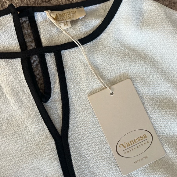 NWT Vanessa Collezione Long Sleeve Blouse - Picture 5 of 10